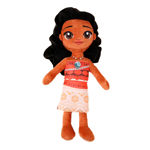 Muñeca Peluche Moana Princesa 36cm Super Soft Ojos Bordados