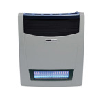 Calefactor Orbis 4148to 3800 Tiro Bal C/ Termostato Y Visor Color Gris