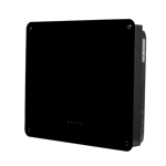 Calefactor Gas Tb Orbis 4166no 5000k Frente Vidrio Templado Color Negro
