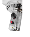 Calefactor Hongo Exterior Lusqtoff Jk-1008n A Gas C/ruedas
