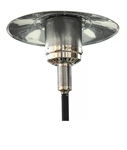 Calefactor Hongo Exterior Lusqtoff Jk-1008n A Gas C/ruedas