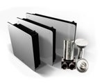 Calefactor Smart IOT a Gas Natural  Tiro Balanceado U 5000 kcal Frente Blanco