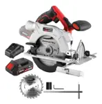 Sierra Circular Inalámbrica 20v 165mm Daihatsu Completa
