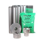 Kit Instalación Base 6"x4mts K350