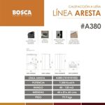 Calefactor Bosca a Leña Aresta 380