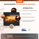Calefactor Chimenea Insertable Bosca 850
