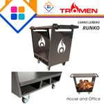 Fogon Carro Leñero Tromen Runko 97 Cm