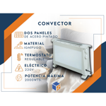 Calefactor Bajo Consumo 220v Caloventor Electrico Estufa Calefacción