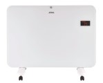 Calefactor Vitro Atma 1500w Bajo Consumo, Remoto + Display Blanco