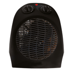 Caloventor Estufa Electrica Portatil Negro Waggs