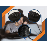 Caloventor Estufa Electrica Portatil Negro Waggs