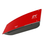 SPLIT CALOVENTOR PEABODY PE-CV20R - ROJO 2000W CCONTROL REMOTO SISTEMA PARA MONTAR EN LA PARED
