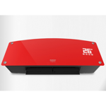 SPLIT CALOVENTOR PEABODY PE-CVU20R - ROJO 2000W CCONTROL REMOTO LAMPARA UV - IONIZADOR DE AIRE