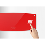 SPLIT CALOVENTOR PEABODY PE-CVU20R - ROJO 2000W CCONTROL REMOTO LAMPARA UV - IONIZADOR DE AIRE