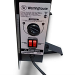 Vitrocalefactor 2000w Estufa Vidrio Templado Negro