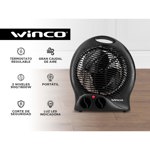 Caloventor Winco W114 Termostato Regulable 900W1800W - Blanco