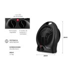 Caloventor Winco W114 Termostato Regulable 900W1800W - Blanco