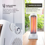 Caloventor Eléctrico Winco W116B con Termostato y Ventilación 2000W