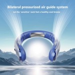 Ventilador de Cuello Xiaomi Silencioso Recargable 8000mAh Blue plus