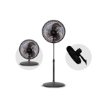 VENTILADOR 3 EN 1 WHITENBLACK WBVP18M - NEGRO 18 90W  3 VEL 3 ASPAS