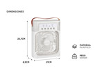 Mini Ventilador Ziyen con Pulverizador
