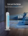 Ventilador de torre Dreo Nomad One DR-HTF007 para dormitorio blanco