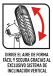 Ventilador 18  Arno Turbo Silencioso Maxx 3 En 1