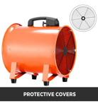 Ventilador Industrial Portátil Vevor De Alta Velocidad, Sopl