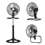 Ventilador KanjiHome 3 en 1 65W 3 Velocidades Negro