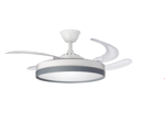 Ventilador de Techo Retráctil Línea Premium Blanco - CODINI