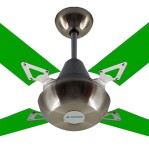 Ventilador de techo Atenas Ventilador de Techo Acrilico Verde