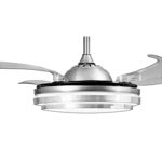 Ventilador Daihatsu Techo diseño retractil DTECH43W 