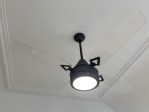 Ventilador De Techo V3043 CON LUZ LED Negro 90 W AUVENT