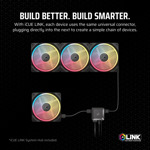 Ventiladores Corsair Icue Link Lx120-r Rgb Kit Triple