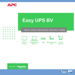 UPS APC Easy BV800I-AR Negro Entrada y Salida