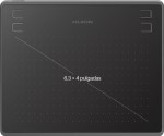 Tableta Gráfica Huion Inspiroy HS64 - Negro