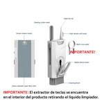 Kit Limpiador 8 En 1 Para Auriculares, Celulares Y Teclados - BLANCO