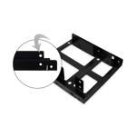 Adaptador Metalico Disco Rigido Ssd De 2.5 A 3.5 Dual
