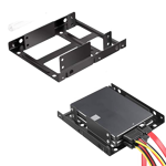 Adaptador Metalico Disco Rigido Ssd De 2.5 A 3.5 Dual