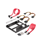 Adaptador Metalico Disco Rigido Ssd De 2.5 A 3.5 Dual
