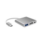 Adaptador 3 Puertos Tipo C Usb 3.1 Hdmi Usb 3.0