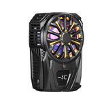 Enfriador Celular Rgb Ventilador Con Visor Led Temperatura