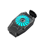 Enfriador De Telefono Celular Cooler Recargable Con Luz Led - NEGRO 