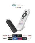 Onn Google Tv Fhd Streaming Stick 2a Gen 8gb 1.5gb Negro Tipo de control remoto De voz
