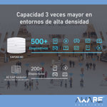 Tp-Link Access Point EAP265HD AC1750 WiFi 5 Montaje de Techo