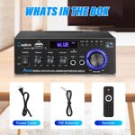 Inicio Amplificador de audio estéreo Daakro AK45 300W Bluetooth 5.0
