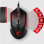 Mouse Gamer Msi Gm Clutch Gm08 Negro