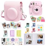 Paquete de accesorios CAIYOULE para Fujifilm Instax Mini 12 Pink