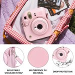 Paquete de accesorios CAIYOULE para Fujifilm Instax Mini 12 Pink
