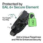 Monedero de hardware criptográfico Trezor Safe 5 con elemento seguro